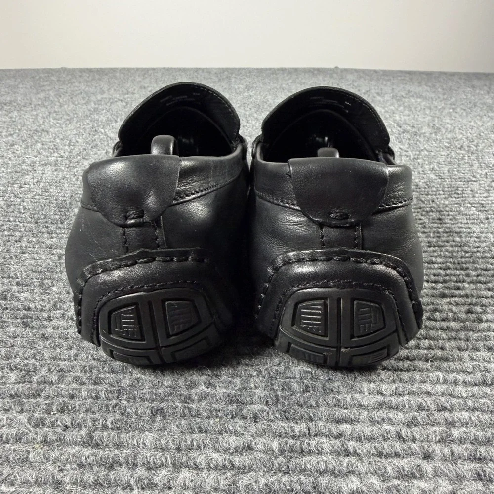 Cole Haan Grant Bit Loafers Mens 8M Black Leather Driving Mocs